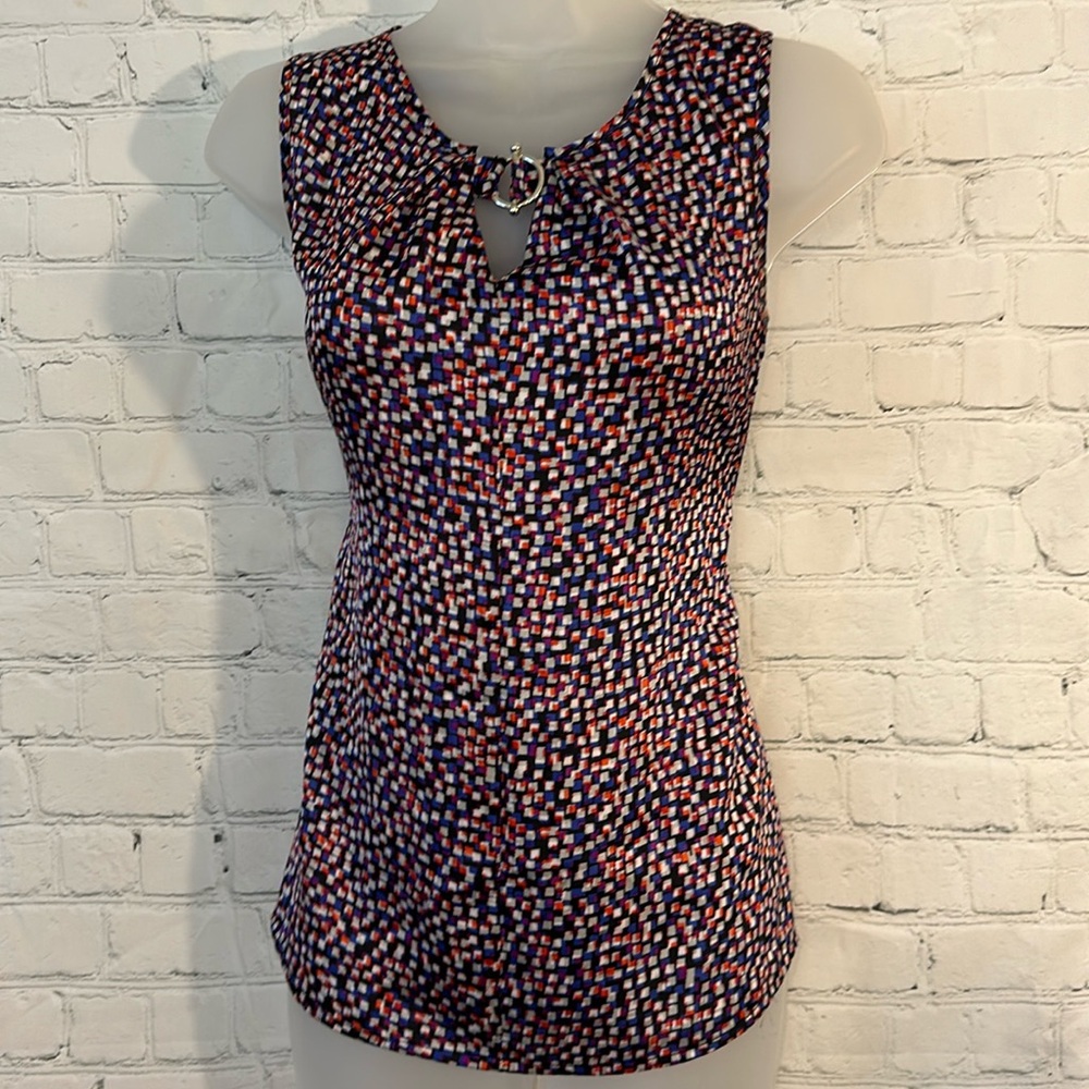 The Limited light blouse with hook in front